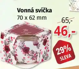 PRIOR Vonná svíčka nabídka