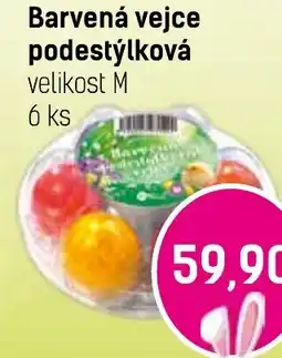 Konzum Barvená vejce podestýlková nabídka