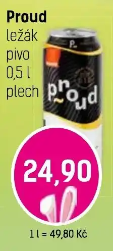 Konzum Proud ležák pivo nabídka