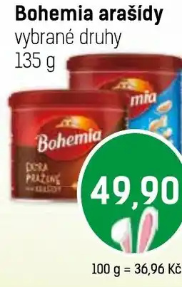 Konzum Bohemia arašídy nabídka