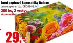 EVA Jarní papírové kapesníčky Deluxo nabídka