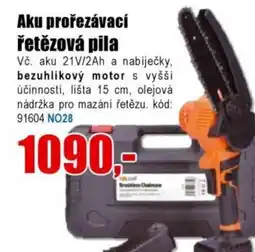 EVA Aku prořezávací řetězová pila nabídka
