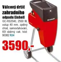 EVA Válcový drtič zahradního odpadu Einhell nabídka
