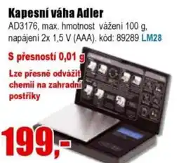 EVA Kapesní váha Adler nabídka