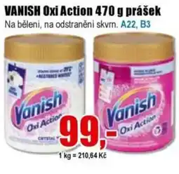 EVA VANISH Oxi Action prášek nabídka