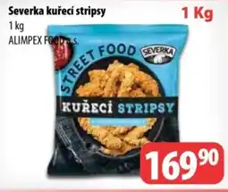 Partner Maloobchodní síť Severka kuřecí stripsy nabídka