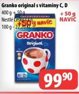 Partner Maloobchodní síť Granko original s vitaminy C, D nabídka