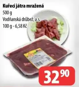 Partner Maloobchodní síť Kuřecí játra mražená nabídka