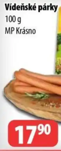 Partner Maloobchodní síť Vídeňské párky nabídka