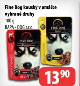 Partner Maloobchodní síť Fine Dog kousky v omáčce nabídka