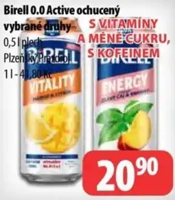 Partner Maloobchodní síť Birell 0.0 Active ochucený nabídka