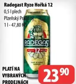 Partner Maloobchodní síť Radegast Ryze Hořká 12 nabídka