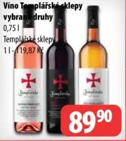 Partner Maloobchodní síť Víno Templářské sklepy nabídka