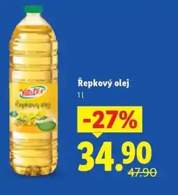 Lidl Řepkový olej nabídka
