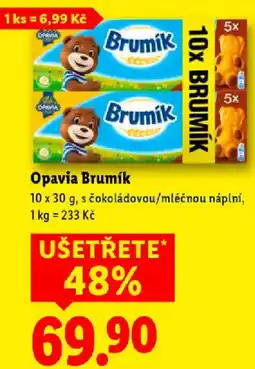 Lidl Opavia Brumík nabídka