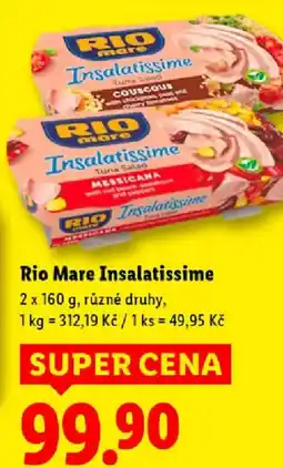 Lidl Rio Mare Insalatissime nabídka