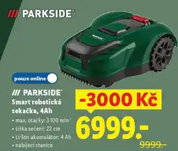 Lidl PARKSIDE Smart robotická sekačka, 4Ah nabídka