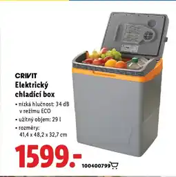 Lidl CRIVIT Elektrický chladící box nabídka