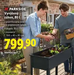 Lidl PARKSIDE Vyvýšený záhon, 80 l nabídka