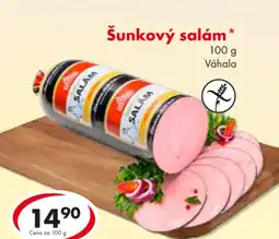 CBA Šunkový salám nabídka