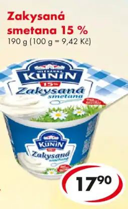CBA Zakysaná smetana 15% nabídka