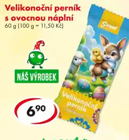 CBA Velikonoční perník s ovocnou náplní nabídka