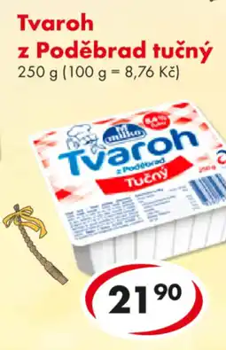 CBA Tvaroh z Poděbrad tučný nabídka