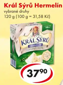 CBA Král Sýrů Hermelín nabídka