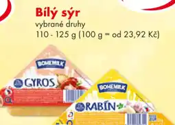 CBA Bílý sýr nabídka