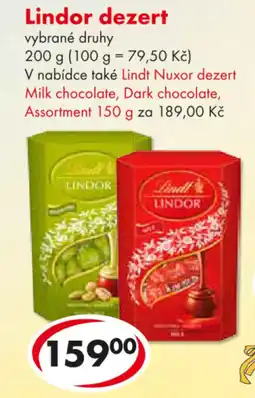 CBA Lindor dezert nabídka