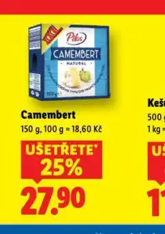 Lidl Camembert nabídka