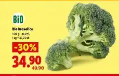 Lidl Bio brokolice nabídka