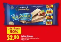 Lidl Oplatky kolonáda nabídka