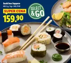 Lidl Sushi box sapporo nabídka
