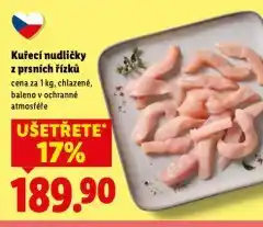 Lidl Kuřecí nudličky z prsních řízků nabídka