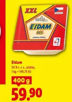 Lidl Eidam nabídka