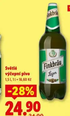 Lidl Světlé výčepní pivo nabídka