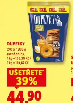 Lidl Dupetky nabídka