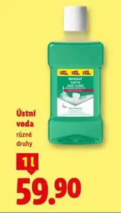Lidl Ústní voda nabídka