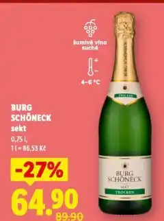 Lidl Burg schöneck sekt nabídka