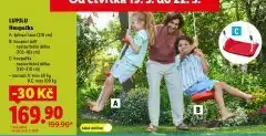 Lidl Lupilu houpačka nabídka