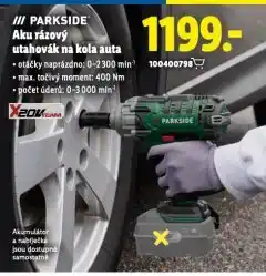 Lidl Aku rázový utahovák na kola auta nabídka