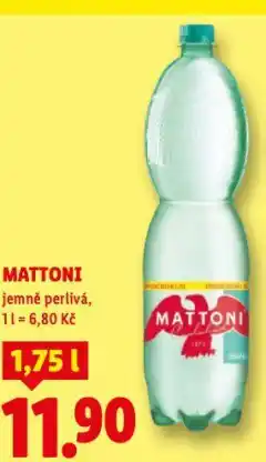 Lidl Mattoni nabídka