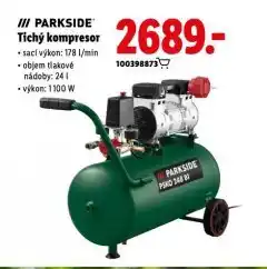 Lidl Tichý kompresor nabídka