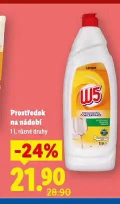 Lidl Prostředek na nádobí nabídka