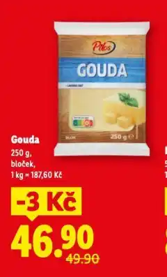 Lidl Gouda nabídka