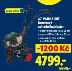Lidl Benzínový zahradní kultivátor nabídka
