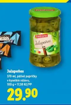 Lidl Jalapeňos nabídka