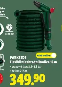 Lidl Flexibilní zahradní hadice nabídka