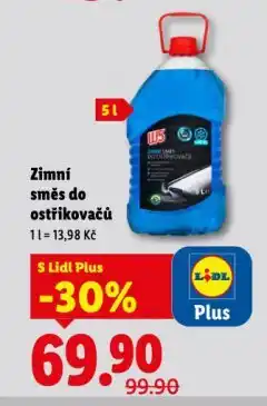 Lidl Zimní směs do ostřikovačů nabídka